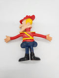 Vintage Dudley Do-Right Bendable Bendy Figure 1972 Wham-O 5".