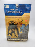 Kingdom Hearts DARKSIDE HEARTLESS w/ PLUTO Figures SERIES 1 Mirage 2002 New MOC.