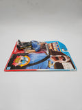 Vintage WWF Hasbro Big Boss Man Series 1 Blue Card 1990 plus Magazine.
