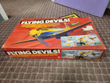 Vintage Lakeside Flying Devils Battery Op. Toy Flying Airplanes 1985.