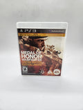 Medal of Honor: Warfighter PS3.