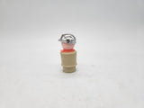 Vintage Fisher Price Little People CONSTRUCTION MAN WORKER w/ SILVER HAT.