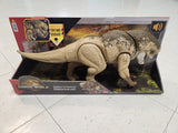Jurassic World Rebirth Rumble & Rampage Distortus Rex Dinosaur Figure Mattel.