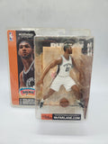 TIM DUNCAN San Antonio Spurs McFarlane Figurine Statue NBA Series 1 White Rare Varient.