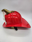 Texaco Fire Chief Hat Vintage Toy 1960s with speaker & microphone.