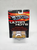 Hot Wheels Ultra Hots '65 GTO Pontiac Gold Diecast Car J2827 Muscle Car.