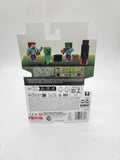MINECRAFT Overworld Creeper Figure Pearl Grass Fully Articulated Mojang 2024.