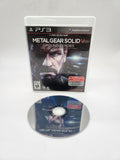 Metal Gear Solid V: Ground Zeroes PlayStation 3 PS3, 2014.