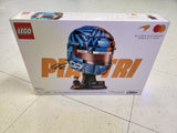 Lego 43017 McLaren Oscar Piastri Helmet.