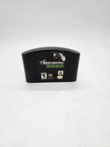 WWF Wrestlemania 2000 N64 Nintendo 64.