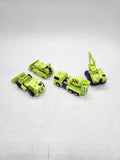 1985 TRANSFORMERS G1 Combiners Decepticon CONSTRUCTICONS Devastator Lot.