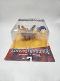 Kingdom Hearts Beast & Rhapsody Series 2 Action Figure Set NEW Disney Mirage 2002.