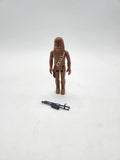 Vintage Star Wars Chewbacca Figure 1977 Kenner Hong Kong Complete With Bowcaster.