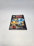 Pro-Ton #8 W/Friction Motor RED/Yellow Gobot KO Robot Racer 1980s Esso Figure NEW MOSC.