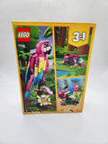 Lego 31144 Creator Exotic Pink Parrot 3 In 1 253 Pieces Retired