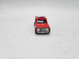 Vtg. 1974 Hot Wheels Redline Emergency Unit Fire Truck #50 Red Mattel Malaysia.