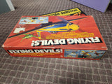 Vintage Lakeside Flying Devils Battery Op. Toy Flying Airplanes 1985.