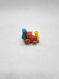 1981 Playskool Muppets Sesame Street Cookie Monster Red Train Engine.