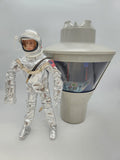 1966 Gi Joe Space Capsule w/ complete suit & period correct 12" figure in Original Box, Made in Canada.