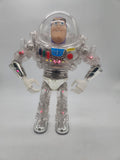 Thinkway Talking Buzz Lightyear Clear Talking Vintage 1995 Toy Story.