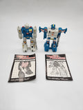 1984 Hasbro G1 Transformers Jumpstarters TwinTwist & TopSpin 100% Complete.