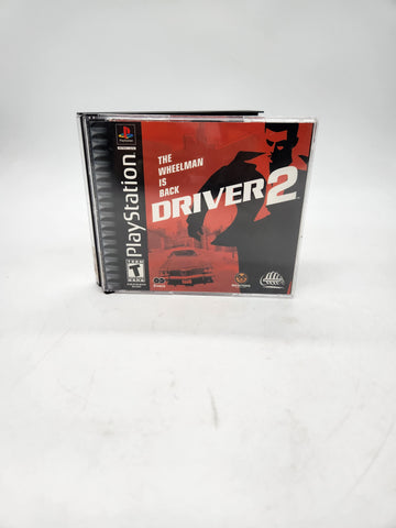 Driver 2 Black Label Sony Playstation 1 PS1 Complete in Box CIB.