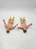 WWF LJN Killer Bees Jumping Jim Brunzell B Brian Blair Wrestling Superstars WWE.