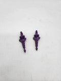 Masters of the universe MOTU Vintage 1983 NIGHT STALKER Purple guns part.