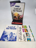 Lord of the Sword Sega Master System, SMS, 1988.