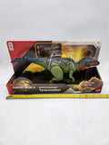 Jurassic World Rebirth Gigantic Thrashers Tyrannotitian Dinosaur Figure Toy.