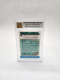 2002 Topps Chrome Hockey Patrick Roy RC Rookie Reprint Certified Auto KSA 9 /400.