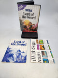 Lord of the Sword Sega Master System, SMS, 1988.