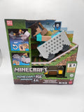 Minecraft Minecart RC & Steve, Wheelie Stunt & Turbo Boost, Lights & Digital Item Code.