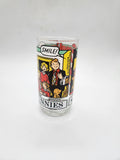 Vtg Libbey Glass 1976 The Sunday Funnies Gasoline Alley Dick Moores Chicago Trib.