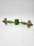 1988 TMNT Turtle Trooper Parachute Accessory Part Teenage Mutant Ninja Turtles.