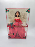 2026 HOLIDAY Asian Dark Brown Hair Barbie JJX73.