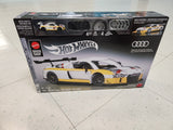 Mattel Brick Shop Hot Wheels ‘15 Audi R8 LMS Building Toy Kit 820 Pieces.