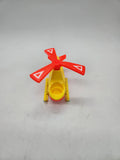 Vintage 1972 Fisher-Price Play Family Airport Helicopter – Little People.