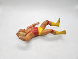 WWF action figure: Hulk Hoggan, Red Shirt Titan Sports, Hulkamania LJN 1988.