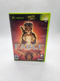 Fable 2004 Microsoft Xbox Original Black Label.