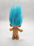 Forest Troll Doll  Blue Hair.