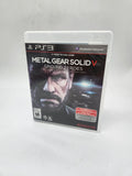 Metal Gear Solid V: Ground Zeroes PlayStation 3 PS3, 2014.