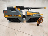 GI Joe Cobra Maggot Tank Vehicle Hasbro 1987 Vintage Complete.