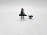 LEGO Star Wars Clone Heavy Trooper with Blue Visor and Double Blaster.