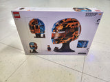 Lego 43017 McLaren Oscar Piastri Helmet.