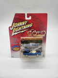 1969 Pontiac Firebird Blue  1:64 Johnny Lightning 50152.