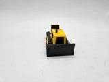 Vintage 1970s TONKA MINI BULLDOZER Construction Vehicle Yellow Pressed Steel.