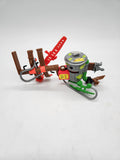 Vehicle Teenage Mutant Ninja Turtles 1991 TMNT Vintage Garbage Can phone pole.