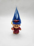 Vintage Graduation Day Troll Doll by Russ Dressed in Cap & Gown with Diploma.