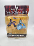 Kingdom Hearts Genie & Bandit Heartless Figures Disney SquareSoft Mirage 2002.